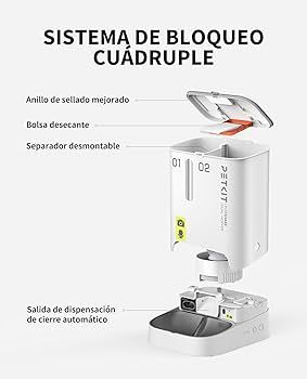 New PETKIT Comedero Gato Automatico con Cámara, 5L