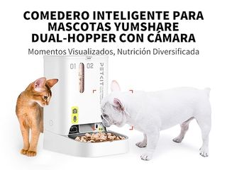 New PETKIT Comedero Gato Automatico con Cámara, 5L