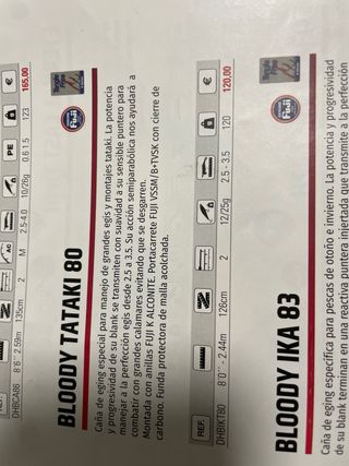 Caña Hart Bloody Tataki 80.