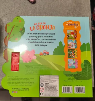 Libro infantil Un día en la granja.
