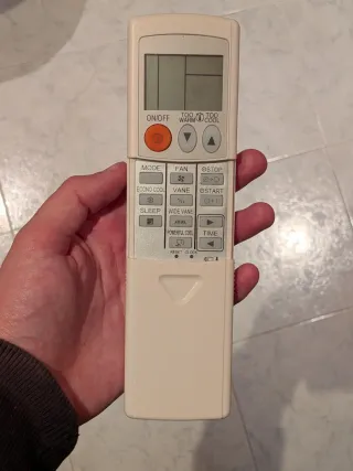 Mando para aire acondicionado Mitsubishi