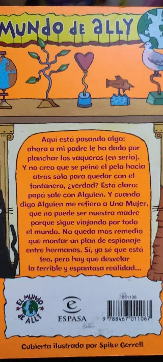 Libros juveniles "El mundo de Ally"