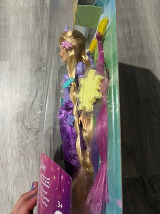 Muñeca Princesa Rapunzel Peinados Mágicos Disney