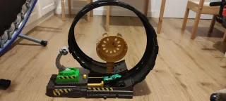 Pista de coches Mattel, lanza coche