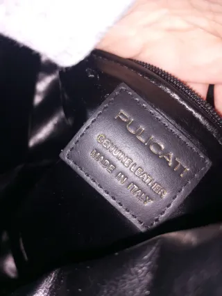 Borsa in pelliccia ecologica