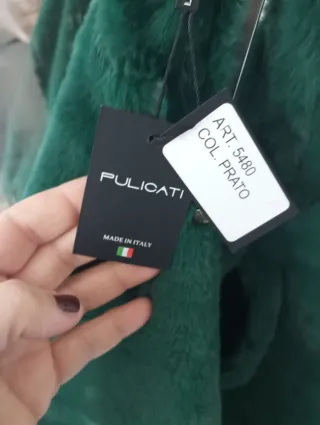 Borsa in pelliccia ecologica