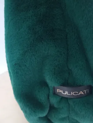 Borsa in pelliccia ecologica