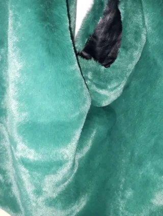 Borsa in pelliccia ecologica