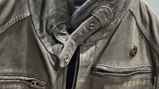 Cazadora cuero G-Star talla L como nueva