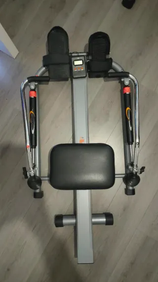 Máquina de remo hidráulica fitness
