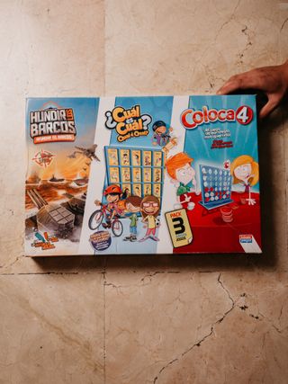Pack 3 juegos de mesa clásicos – Familiar