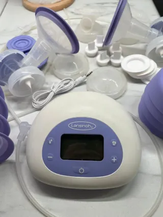 Lansinoh Sacaleches eléctrico 2 en 1