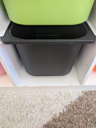 Trofast ikea con cajas