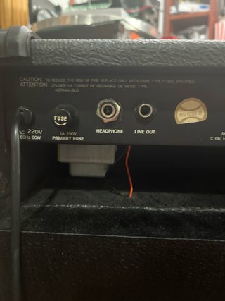 Ampli bajo vintage samick korea buen volumen