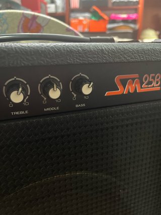 Ampli bajo vintage samick korea buen volumen