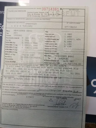 Mercedes-Benz Clase S 2007