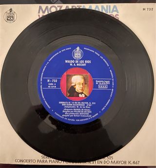 Vinilo EP - MozartMania - Waldo De Los Rios