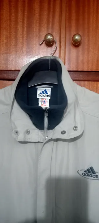 Chaquetón impermeable Adidas de caballero