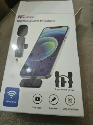 Micrófono inalámbrico nuevo. Última unidad