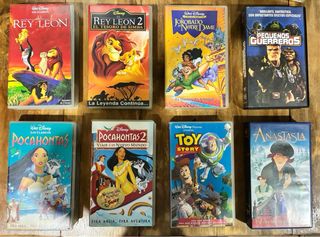 Peliculas VHS para ver en familia