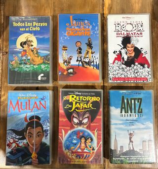 Peliculas VHS para ver en familia
