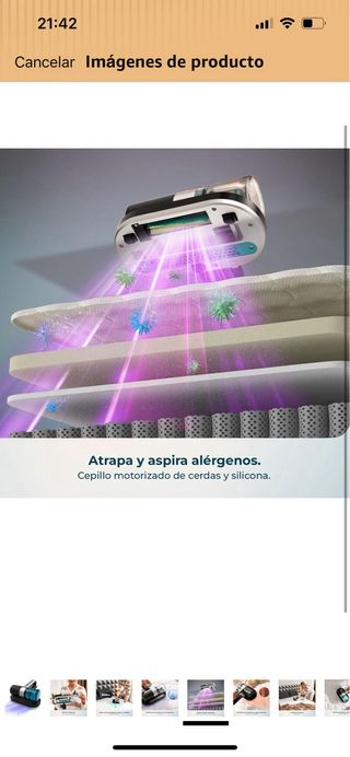 Cecotec Aspirador de Colchones y Tapicerías de Man