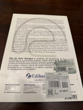 Ejercicios resueltos de matemáticas financieras