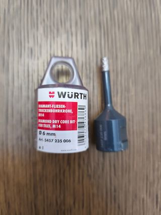 broca diamante wurth 6mm