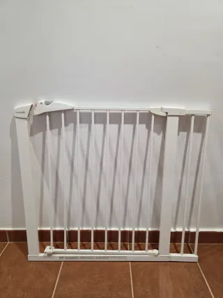 Valla seguridad infantil blanca