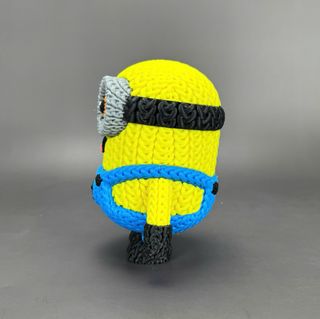 Figura Minions impresa 3d para armar (crochet)