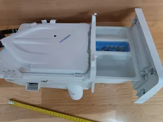 Compartimento detergente lavadora beko