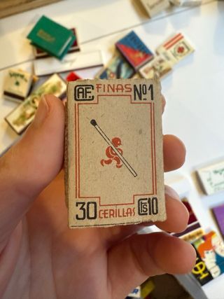 Colección de cajas de fósforos