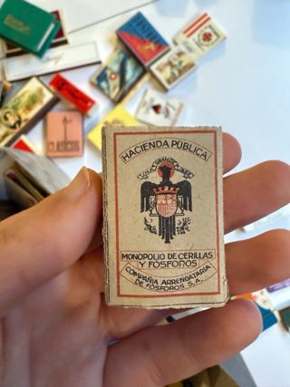 Colección de cajas de fósforos