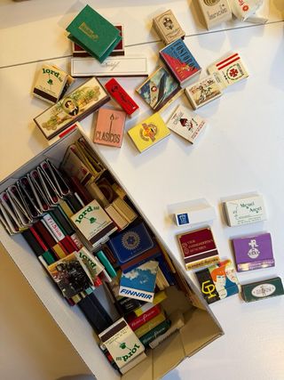 Colección de cajas de fósforos