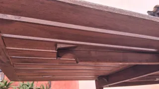 Mesa de exterior extensible