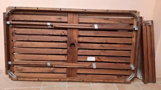 Mesa de exterior extensible