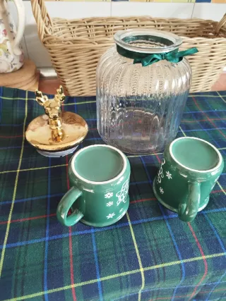 Bote bol recipiente más tazas