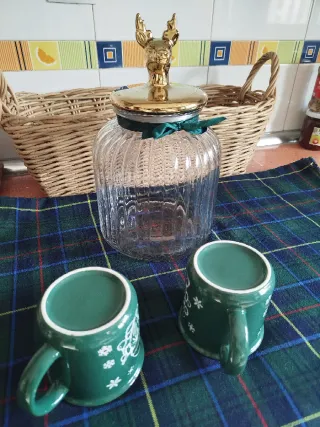 Bote bol recipiente más tazas