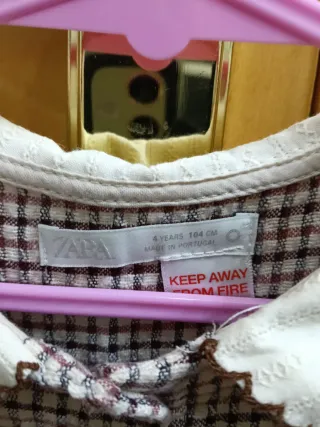 Vestido niña 3 años, ZARA