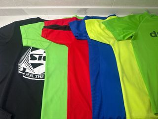 6 Camisetas de Padel