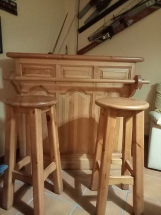 Bonita barra de bar de casa