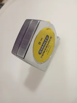 Flexómetro antiguo Stanley 5m