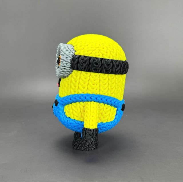 Figura Minions impresa 3d (crochet)