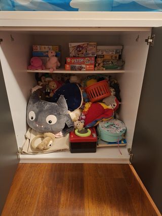 Litera en estructura tren