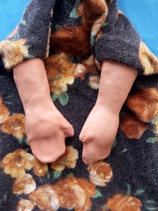 Marioneta antigua artesanal