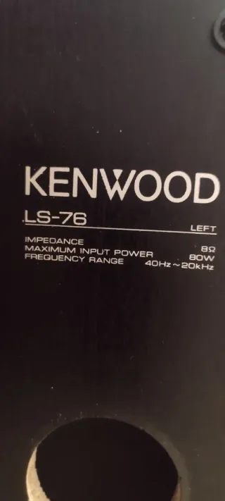 Cajas de altavoces Kenwood ls-76