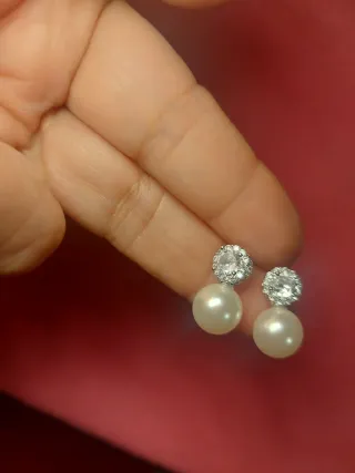 Pendientes de fiesta brillantes