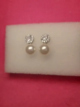 Pendientes de fiesta brillantes