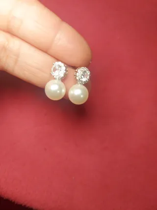 Pendientes de fiesta brillantes