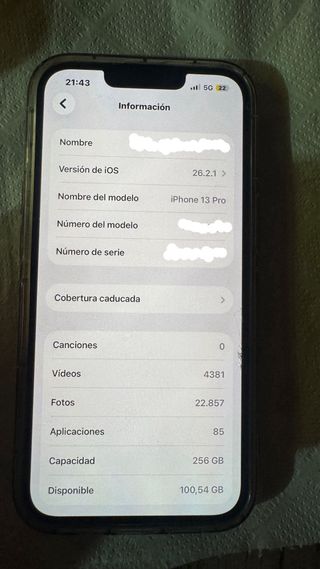 Iphone 13 Pro 256gb ORO